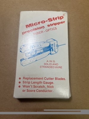 Micro-Strip Fiber Optic Stripper .014 Micro Electronics