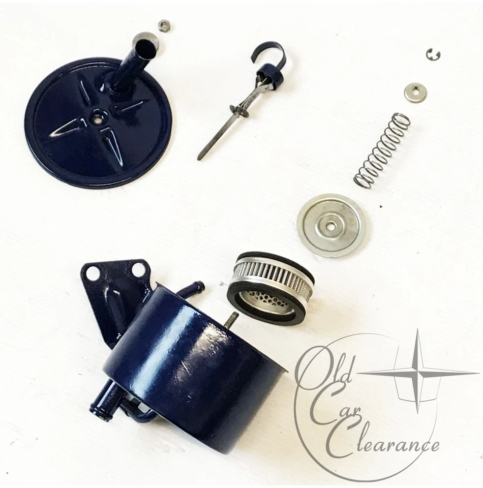 1968-1969 Lincoln Continental Steering Fluid Reservoir Assembly 460 (C9VY3A697A) - Image 2 of 4