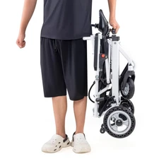 Lightweight Electric Wheelchair Foldable, Only 37 lbs,Up to 25 Miles,Airline-FDA