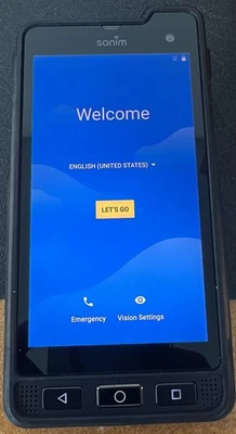 Sonim XP8 XP8800 Dual-SIM 64GB AT&T 4G/LTE Rugged Smartphone Black Very Good - Image 1 of 4