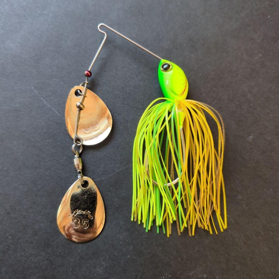 Nollies Spinnerbait 3/8oz Wind Range, Used, Small Damage - Image 1