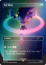 Sonic The Hedgehog x MTG Secret Lair PICK CARD Token Ring MYTHIC/RARE FOIL ONLY
