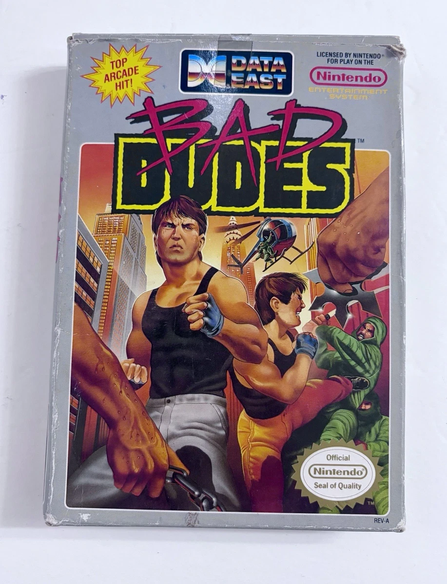 Nintendo NES Video Games Bad Dudes for sale - eBay