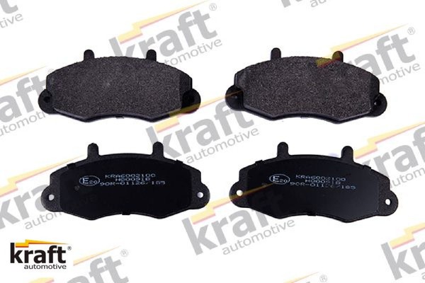 Kraft 6002100 Bremsbelagsatz FüR Scheibenbremse Bremsbelagsatz FüR Ford-image