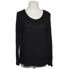 Primark, Langarmshirt, Größe: 40/42, LONG SLEEVE SLOUCHY TOP, Schwarz #ZHX