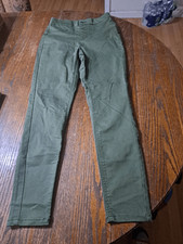 New Jr Medium 7/9 No Boundaries Olive Green Super High Rise Pants