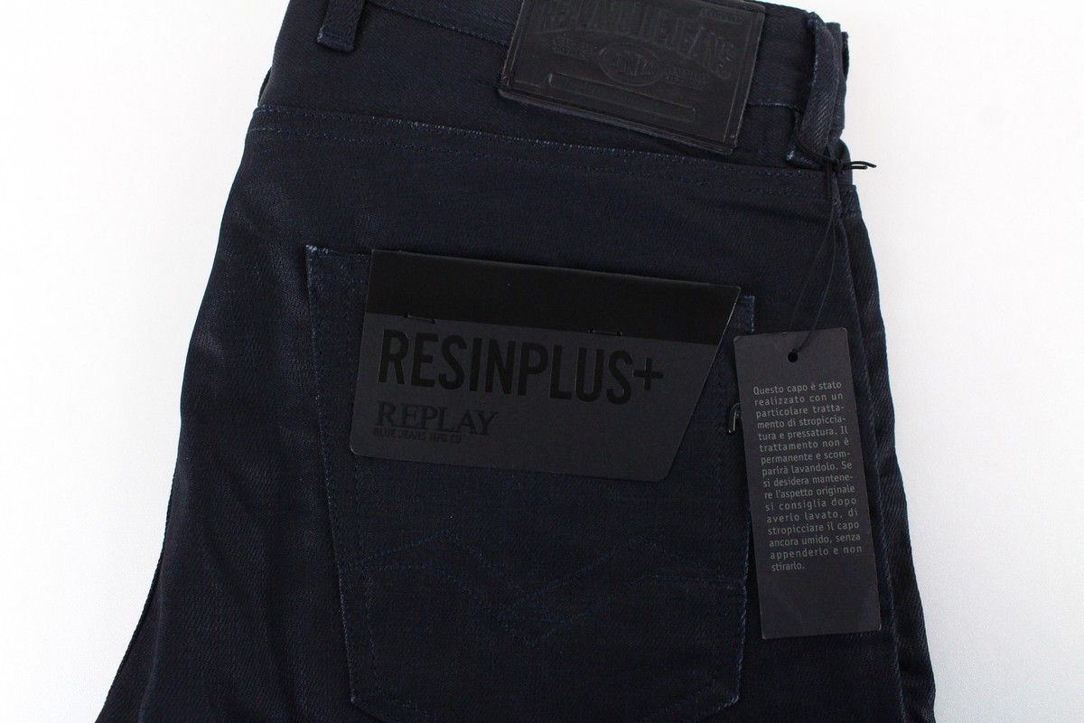 REPLAY GROVER ストレートデニム W30/L32 REPLAY Grover Straight Fit Jeans Men's W30/L32 Light Blue