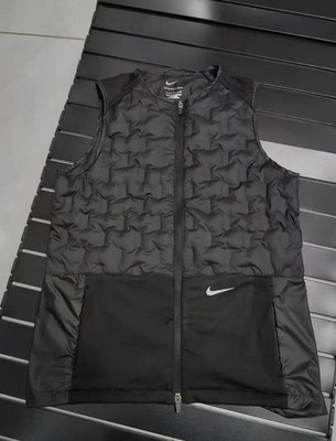 Nike Running Therma-Fit Schwarz. Ärmellose Jacke Gr. M | Neu mit Etikett