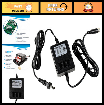 AC Adapter for Korg KM2 Mixer, Triton Synthesizers, Digital Pianos & More - Powe