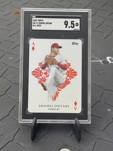 2023 Topps Shohei Ohtani All Aces #AA11 SGC 9.5 GEM MINT Dodgers Angels