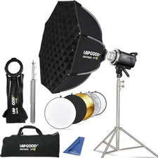 Godox MS300V 300W Studio Strobe Light Kit,2.4G Bowens Mount Photography... 