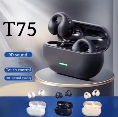 Original T75 TWS Touch Control Wireless Headphones Bluetooth Earphones Sport