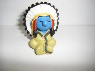 20556 Chief Smurf Schleich Peyo Made in Germany Smurfs Smurfs