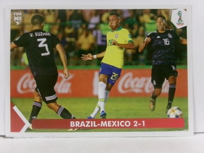 2020-21 Panini Fifa 365 The Golden World of Football Brazil VS MEXICO #431