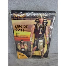 King of Egypt Costume Adult Large Spirit Halloween Pharaoh Egyptian Set