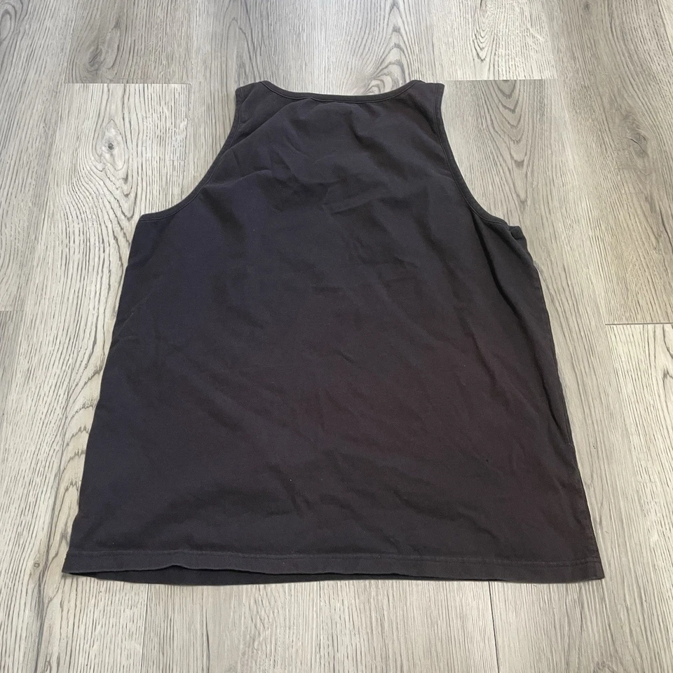 Y2K Surf Tank Top Adult Large Black Sleeveless Tee Surfer Beach Summer Vintage - Image 4 of 4