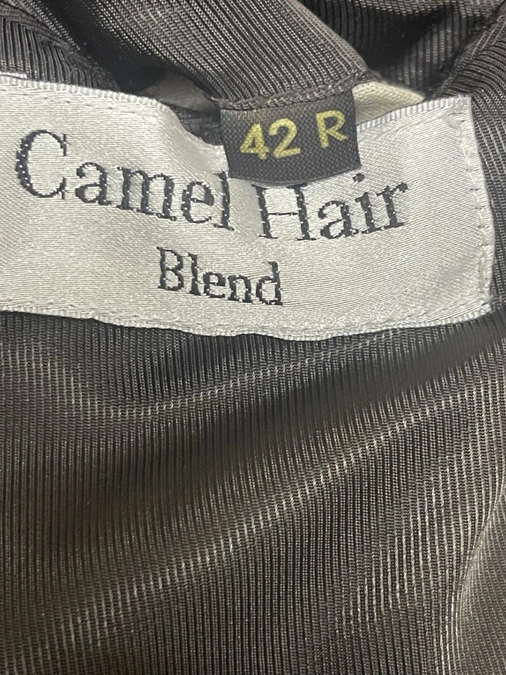 Blazer Vantage GIANFRANCO RUFFIN Cabello Camel - Hombre Talla U.K-42R-EUR-52R-U.S-42R Foto 4 de 4