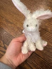 Vintage Ty Basket Beanies Marshmallow Bunny Rabbit Plush
