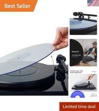 12 Inch Acrylic Turntable Mat Slipmat for Vinyl Record Player Anti-Static...