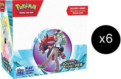 Pokemon TCG SV09 Journey Together Enhanced Booster Box Case SEALED
