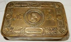 WW1 QUEEN MARY CHRISTMAS TIN - BRITISH ARMY MILITARY - WORLD WAR I