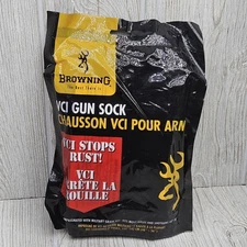 Browning VCI Gun Sock Rust Inhibitor Rifle Shotgun Sleeve Prevents Corrosion New