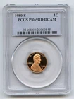 1980-S Lincoln Memorial Cent Proof — photo from another recent sale