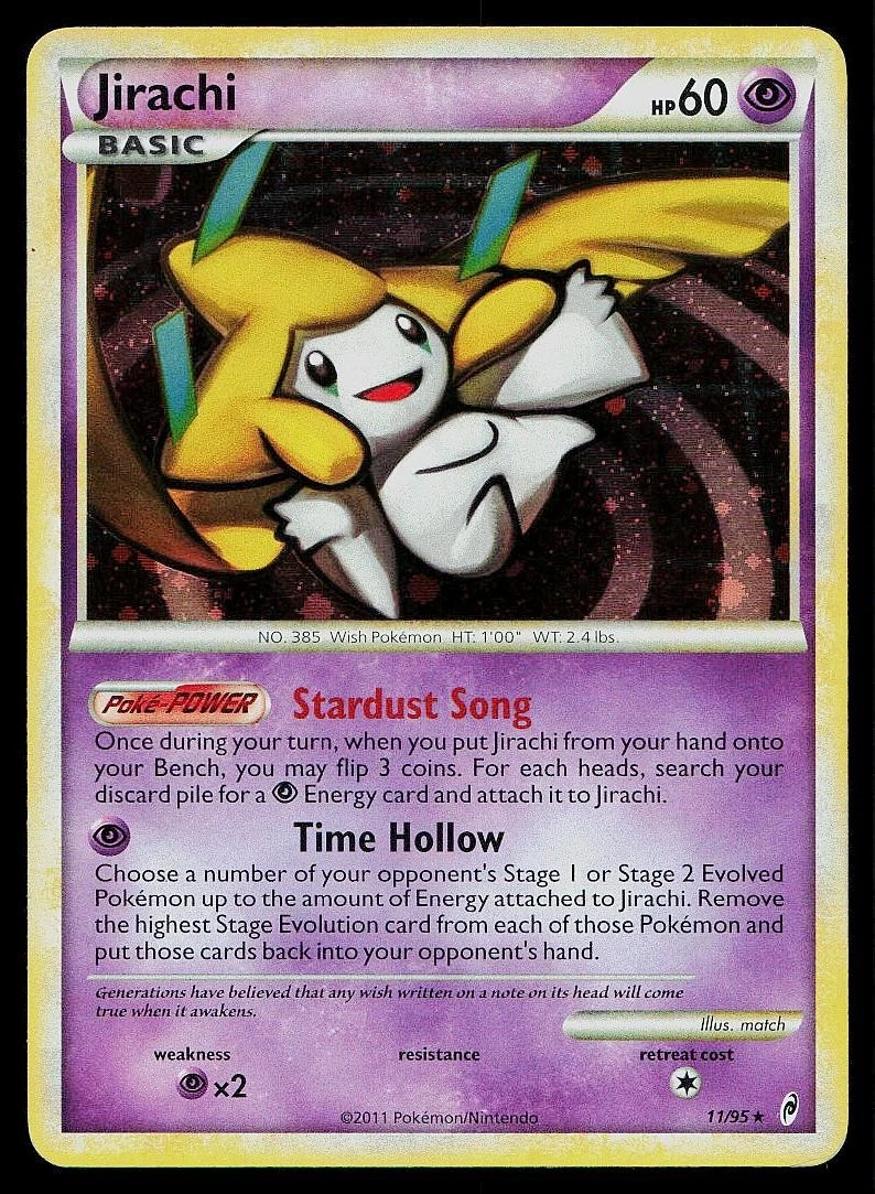 Jirachi 11/95 Call of Legends for sale | eBay