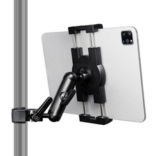 iPad Holder for Microphone Stand,Mic Music Stand Tablet Holder Mount,360 Ad