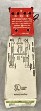 GENERAL ELECTRIC –RR8  REMOTE CONTROL RELAY+PILOT LIGHT CONTACT – 20A-277 VAC