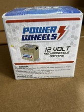 Power Wheels 12 Volt Battery Grey NEW