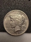 1921 Peace Silver Dollar High Relief Key Date $1 90% Silver Coin VF/XF
