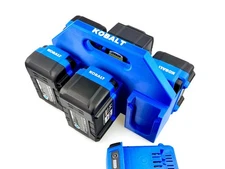 Kobalt Battery Caddy / Holder / Carrier - 6 - Pack Strong High Quality