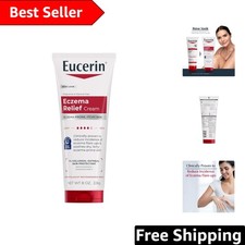Eucerin Eczema Relief Cream - 8 Oz Tube, Fast-Absorbing, Fragrance-Free