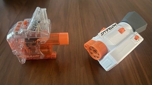 Nerf Modulus Day/Night Zoom Scope + ChronoBarrel Lot