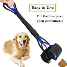 Non-Breakable Pet Dog Pooper Scooper With Handle Pooper Scooper Waste Pick US