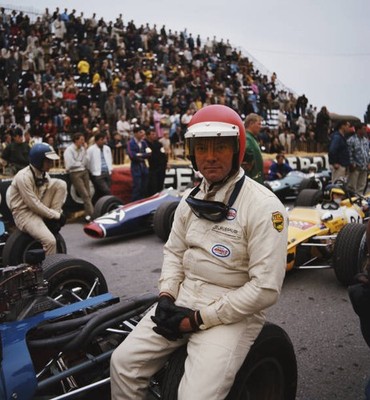 Jean Pierre Jaussaud Monaco at Circuit de Monaco on May 25 1968 in- Old Photo