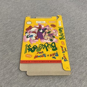 Ren & Stimpy Show: Buckaroo (Nintendo NES, 1993) [Box Only]