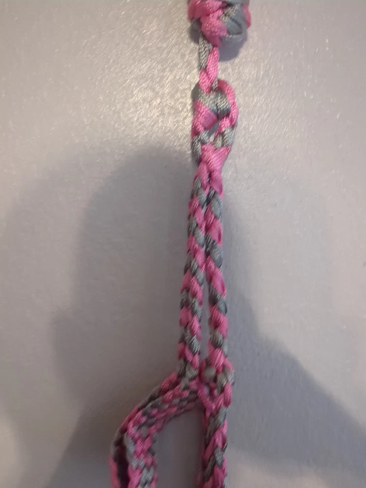 Halter de línea de polietileno trenzado con banda nasal de cuerda - Caballo - Caballo Lg Foto 2 de 4