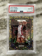 2023 Prizm Kyle Lowry King Snake Psa 10
