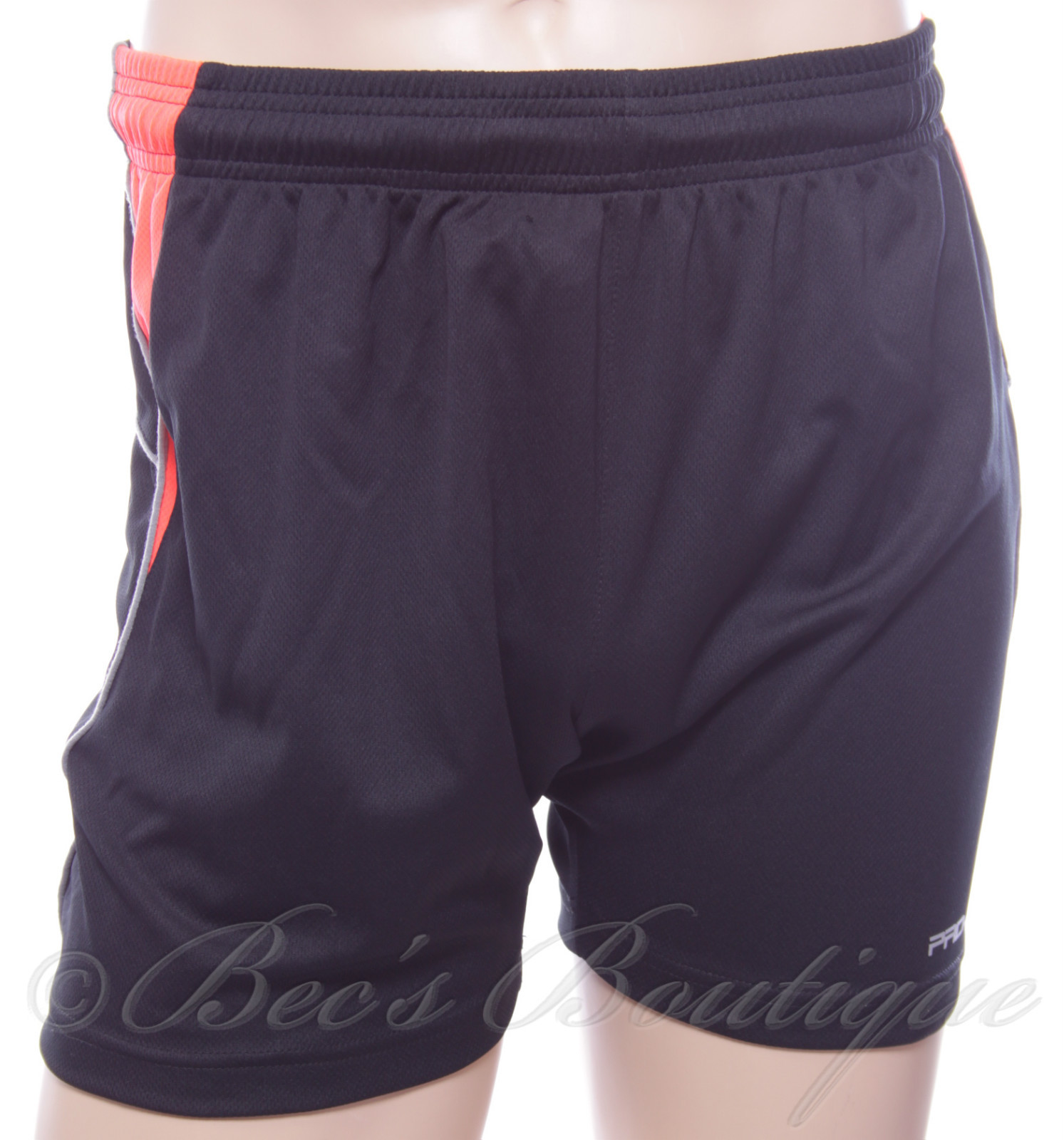Mens Shorts New Black Size S Pro Performance Running Gym Sports Training Small