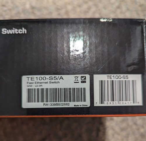 TRENDnet 5-Port 10/100 Mbps GREENnet Switch TE100-S5/A - Picture 7 of 12