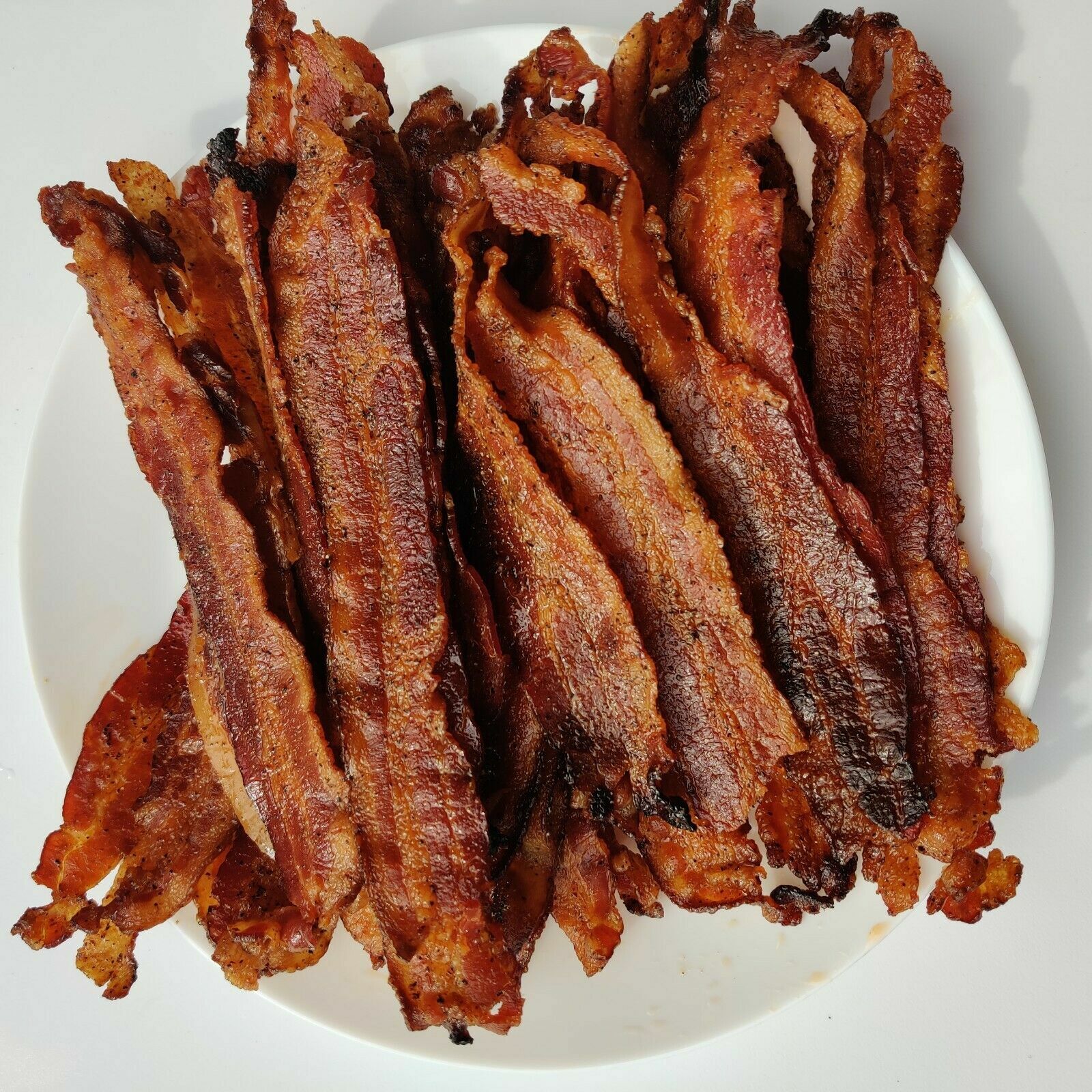 🔥 Real Applewood Smoked Bacon Jerky Snacks Brown Sugar Candied DAILY