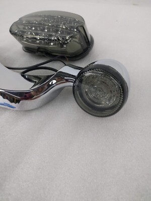 Harley Davidson Smoked Layback LED Tail Lamp 67800356 for sale