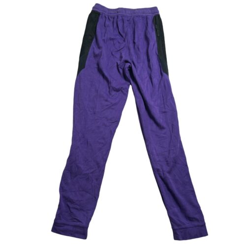 Nike Dri Fit Sweatpants Womens Medium M Purple Lightweight Winter Athleisure Y2K - Picture 2 of 6