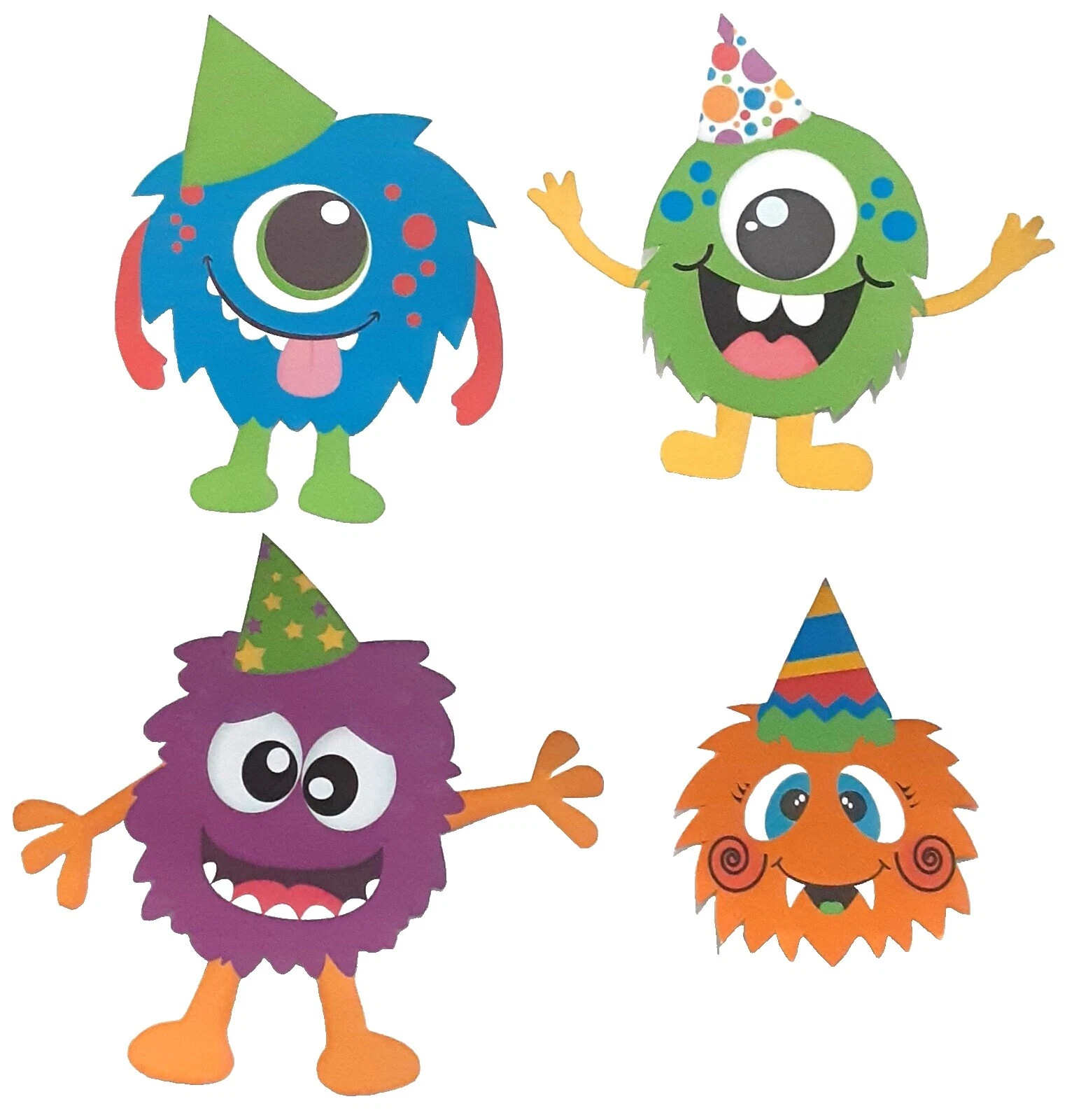 Monstruos suministros Paper Piecing