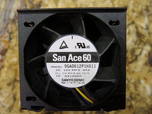 NEW Dell PowerEdge San Ace 60 MY9JM R815 R810 R715 Precision R5500 Hot Swap Fan - Picture 2 of 5