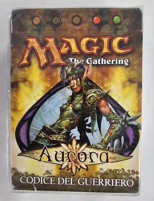 MTG MAGIC Aurora Deck Code del Warrior ITALIENISCH SEALED
