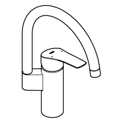 GROHE basin Mixer Eurosmart 33202_3 33202003 chrome