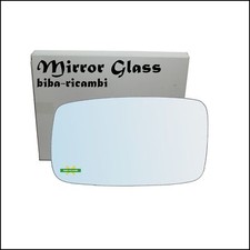 Vetro Specchio Retrovisore Cromato Lato Sx-Guidatore Per Volvo 740 (744) dal 198
